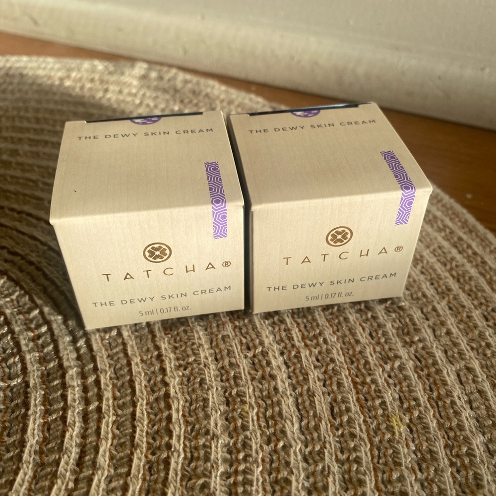 NEW Tatcha The Dewy Skin Cream 5ml Duo